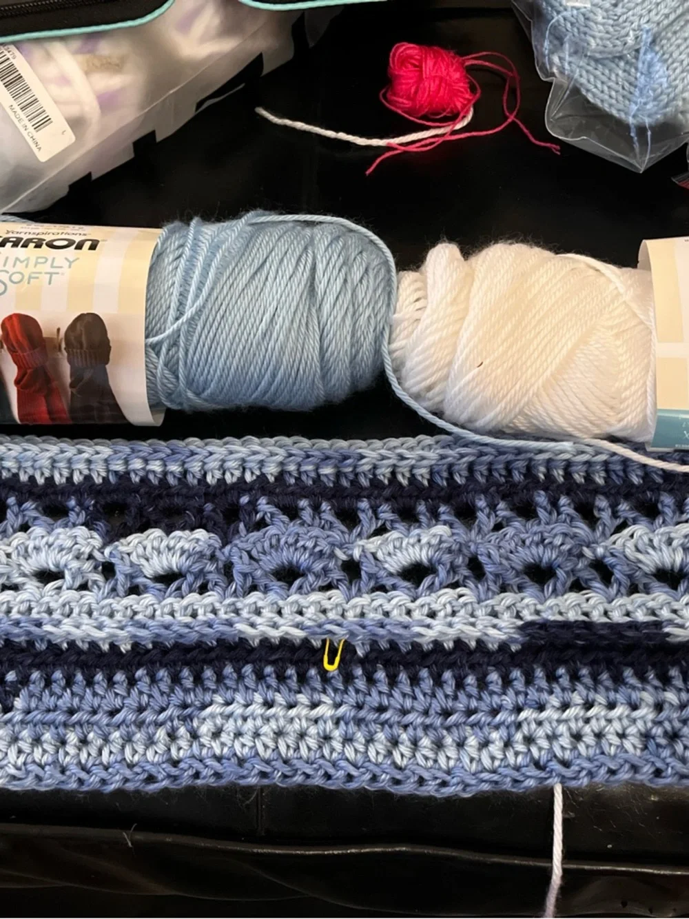 Handmade saturday blue